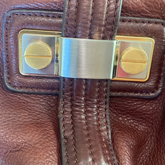 B Makowsky Brown Purse - Picture 6 of 10